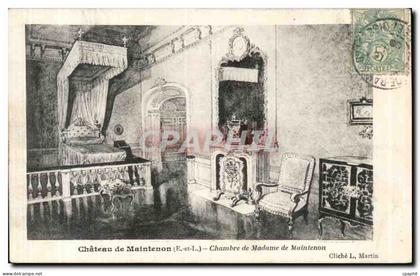 CPA Chateau de Maintenon Chambre de Madame de Maintenon
