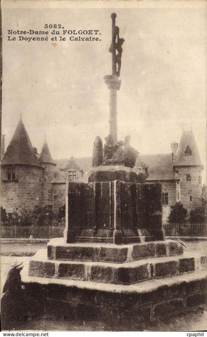 CPA Folgoet Note Dame Du Le Doyenne et le Calvaire