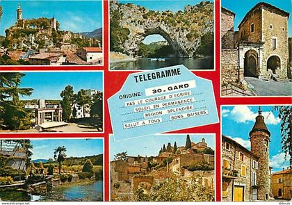 30 - Gard - Multivues - Flamme Postale de Saint Ambroix - CPM - Voir Scans Recto-Verso