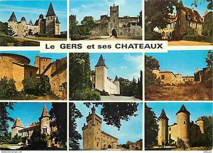 32 - Gers - Chateaux du Gers - Multivues - Vieilles pierres - CPM - Voir Scans Recto-Verso