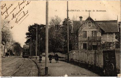 CPA GRADIGNAN Route de Bordeaux (687078)