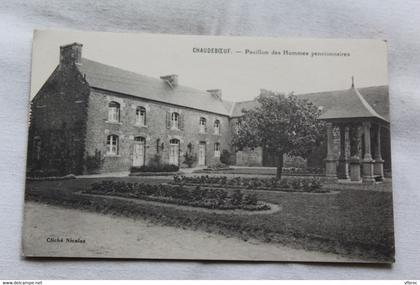 Chaudeboeuf, pavillon des hommes pensionnaires, Ille et Vilaine 35