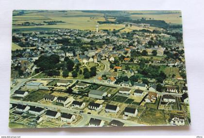 Cpm, Neuvy Pailloux, vue aérienne, Indre 36