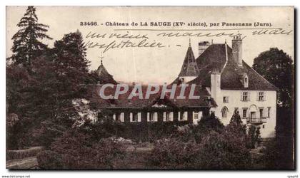 Chateau de la Sauge - par Passenans - CPA