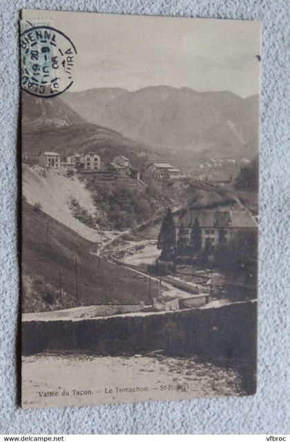 Cpa 1906, Vallée du Tacon, le Tomachon, saint Hubert, Jura 39