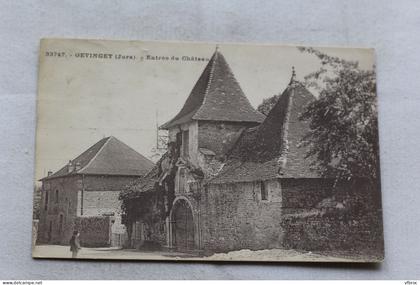 Gevingey, entrée du château, Jura 39