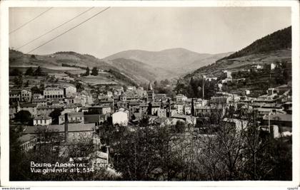 Bourg - Argental - Vue Generale - CPA
