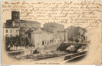 Rive-de Gier, Quai Fleurdelix