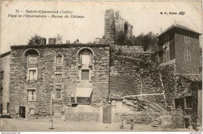 Saint-Chamond, Ruines du Cahteau