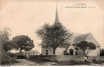 N°38569 W -cpa Sautron -chapelle de Bon Garant-