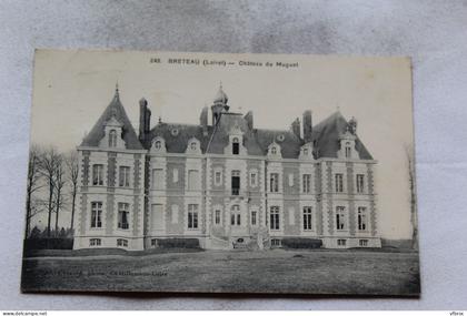 Breteau, château du Muguet, Loiret 45