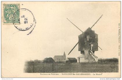 CPA BAZOCHES LES GALLERANDES - SELECTION