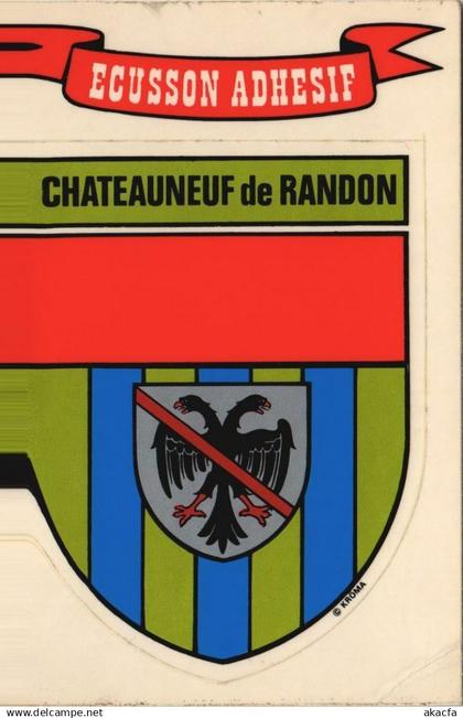 CPM AK Chateauneuf de Randon Souvenir FRANCE (1173127)