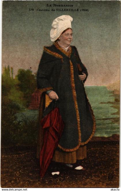 CPA Villerville - Costume de Villerville - Folklore - Type (632912)