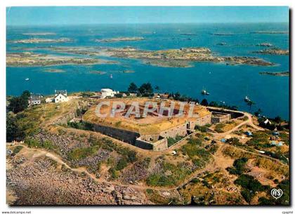 CPM Les Iles Chausey Manche Le Fort de la grande Ile et l'archipel