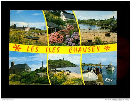 LES ILES CHAUSEY Manche 50 : multivues 1979 archipel des iles Normandes de la Manche