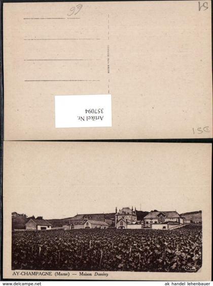 357094,Champagne-Ardenne Marne Ay-Champagne Maison Duminy