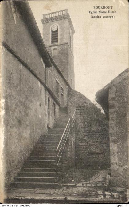 CPA Bourmont Eglise Notre Dame