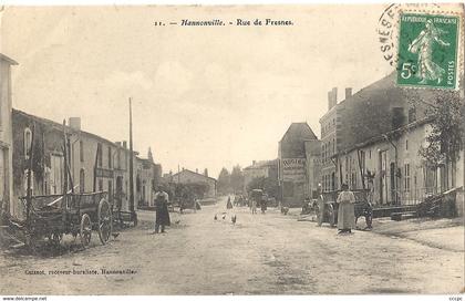 CPA Hannonville Rue de Fresnes