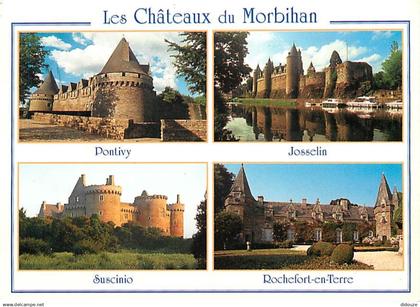 56 - Morbihan - Les Chateaux du Morbihan - Multivues - CPM - Voir Scans Recto-Verso