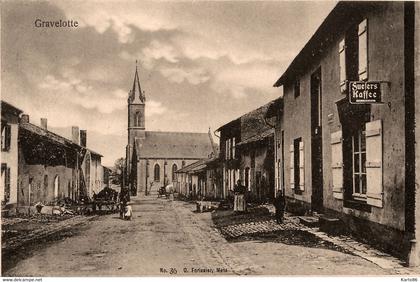 gravelotte * rue du village * Suefers Kaffee