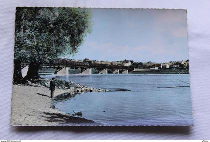 Cpm, Pouilly sur Loire, les bords de la Loire, Nièvre 58