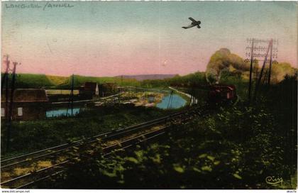CPA LONGUEIL-ANNEL Les moyens de locomotion (377201)