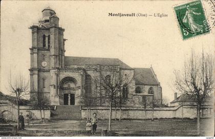 Montjavoult CPA L'eglise