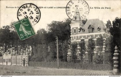 CPA Saint-Martin-au-Laërt Pas de Calais, Longuenesse, Villa du Parc