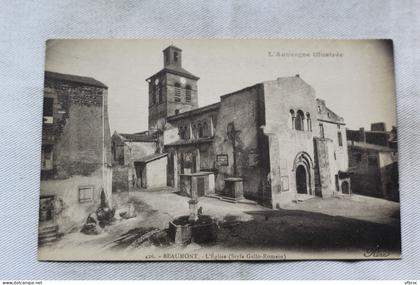 Beaumont, l'église, Puy de Dôme 63
