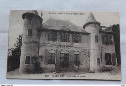 Pontgibaud, château du Pinacle, Puy de Dôme 63