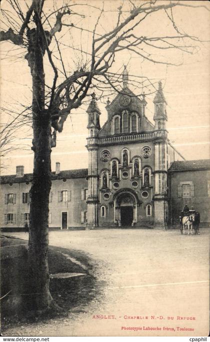 CPA Anglet Chapelle ND du refuge