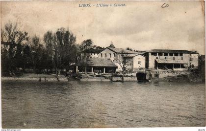 CPA LIBOS L'Usine a Ciment (415633)
