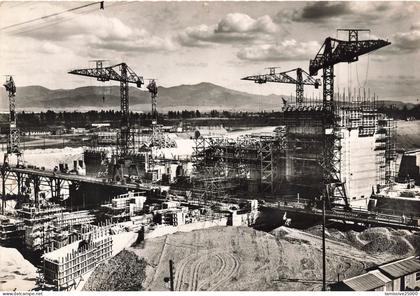 BAS RHIN FESSENHEIM usine en construction