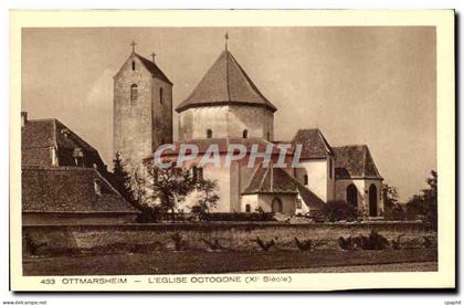 CPA Ottmarsheim L'Eglise Octogone
