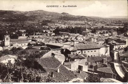 CPA Condrieu Vue Generale