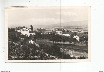 FLEURIEUX SUR L'ARBRESLE CARTE PHOTO VUE GENERALE (EGLISE ET HABITATIONS)
