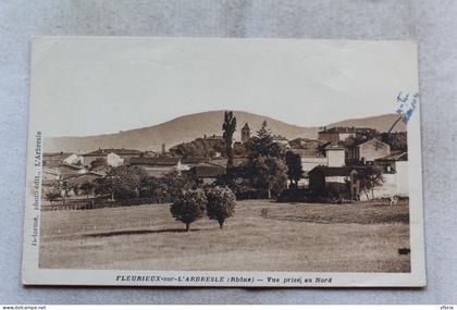 Fleurieux sur l'Arbresle, vue prise au Nord, Rhône 69