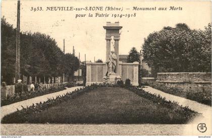 Neuville sur Saone - Monument aux Morts