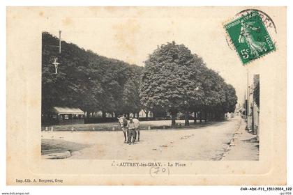 CAR-ADKP11-0833-70 - AUTREY-LES-GRAY - La place