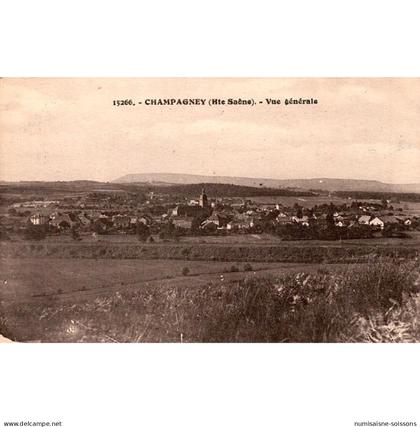 70290 - CHAMPAGNEY - VUE GENERALE