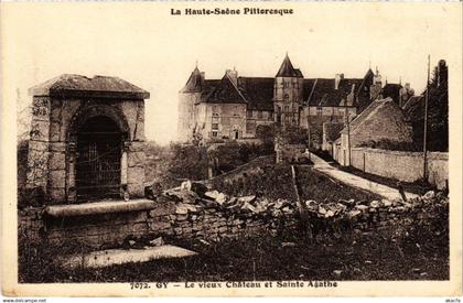 CPA Gy Le Vieux Chateau et Ste-Agathe (1273560)