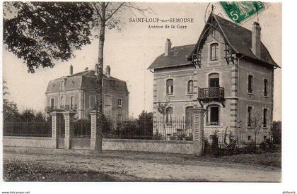 Saint Loup sur Semouse : Avenue de la gare