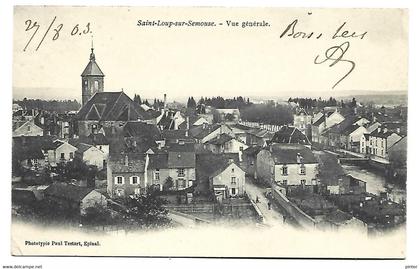 SAINT LOUP SUR SEMOUSE - Vue générale