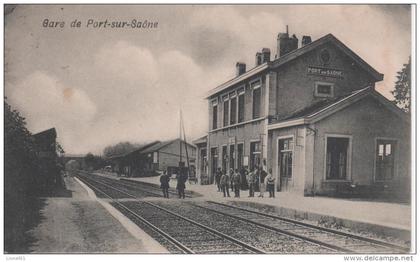 PORT-sur-SAONE  : (70)  Gare de Port-sur-Saône
