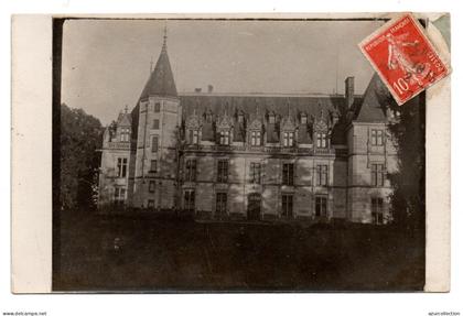 La Guiche. Château de Champvent. Carte photo