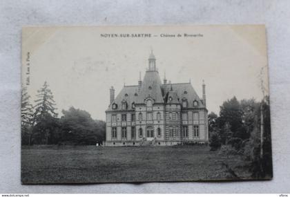 Noyen sur Sarthe, château de Riversarthe, Sarthe 72