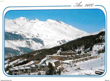 Carte Postale - 73 - Les Arcs - Les Arcs 1600 - Vue générale et le Mont-Blanc 4807 m - CPM - Voir Scans Recto-Verso - Po