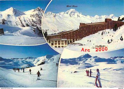 Carte Postale - 73 - Les Arcs - Les Arcs 2000 - Multivues - CPM - Flamme Postale - Voir Scans Recto-Verso - Poscard - Ca