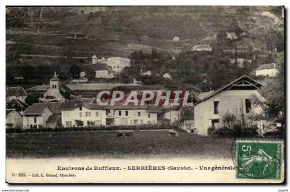 CPA Environs de Ruffieux Serrieres Vue generale